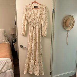 Reformation Floral Maxi Dress